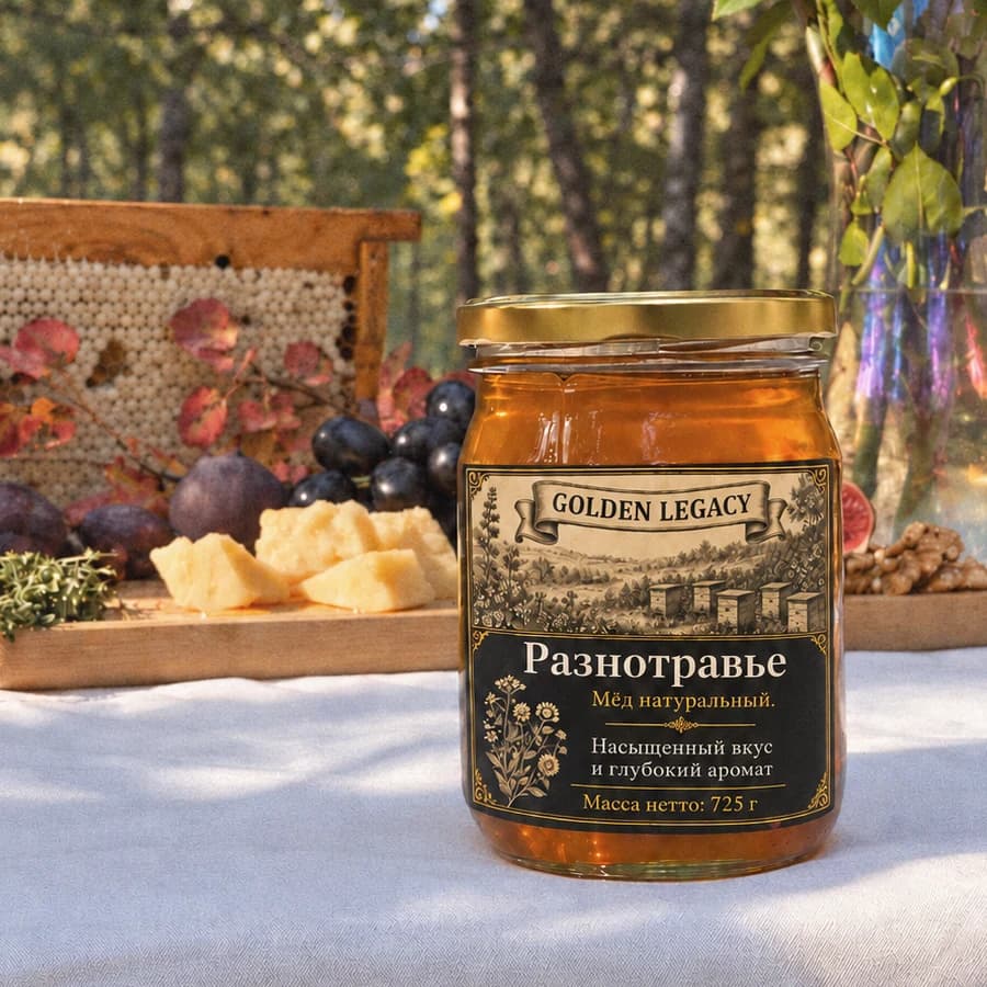 Изображение продукта: Мёд разнотравье